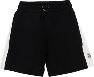 Moncler Casual Shorts - Dames - Korte Broeken - Blauw - S - Korte Broeken