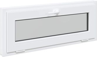 vidaXL Color Interno De Ventana De S&oacute;tano Blanco Risor 100 X 40 Cm Vidaxl