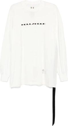 Rick Owens T-shirt Jumbo - Bianco