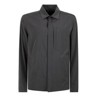 Herno Heren, Jassen, Grijs, Maat: XL Wol