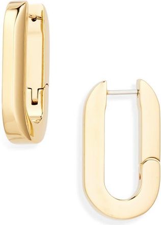 JENNY BIRD U-Link Hoop Earrings in High Polish Gold at Nordstrom
