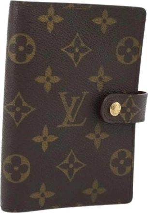 Louis Vuitton Pre-owned Day Planner Cover - Dames - Vintage Accessoires - Bruin - ONE Size - Vintage