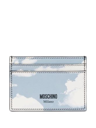 Moschino leather wallet - Blue