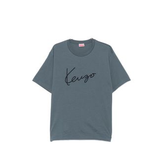 Kenzo Logo-embroidered T-shirt