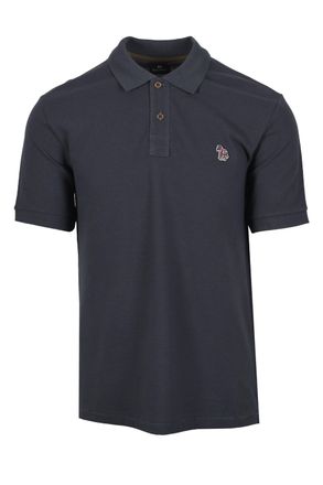 Paul Smith Mens REG FIT POLO GREY Cotton - Size X-Large