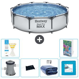 Bestway Piscina Bestway Steel Pro Max Redonda - 305x76 Cm - 7-piezas S340