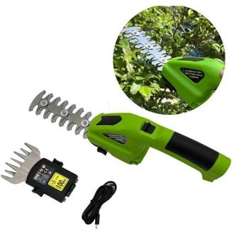OEM Tijeras Multifunci&oacute;n Inal&aacute;mbricas De 7,2 V Para Setos Y C&eacute;sped - Cuchillas De Acero, Bater&iacute;a De 1500 Mah, Cargador Incluido