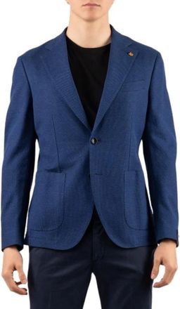 Sartoria Latorre Giacca - Heren - Business blazers - Blauw - XL - Kostuums