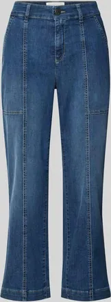 Toni Jeans in 7/8-L&auml;nge Modell Liv Wide in Blau, Gr&ouml;&szlig;e 36
