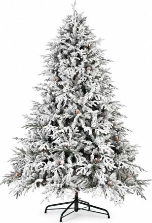 BIZZOTTO &Aacute;rbol de navidad nevado 210 cm, 3964 ramas, &oslash; 142 cm