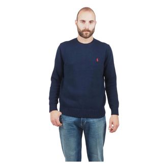 Ralph Lauren Camisa de hombre de algod&oacute;n azul - Knitwear - Hombre - Azul - S