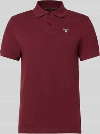 Barbour Regular Fit Poloshirt aus reiner Baumwolle in Kirsche, Gr&ouml;&szlig;e XXXL