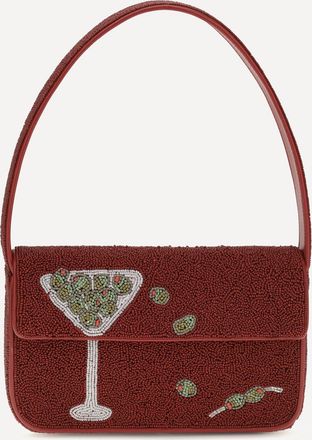 Staud Tommy Beaded Shoulder Bag Female UNI