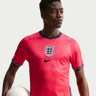 Nike England 2026 Stadium Away Nike Mens Dri-FIT Soccer Replica Jersey in Red | IB5361-624