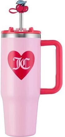 Juicy Couture 30-Ounce Jetsetter Stainless Steel Water Bottle in Light Pink at Nordstrom Rack