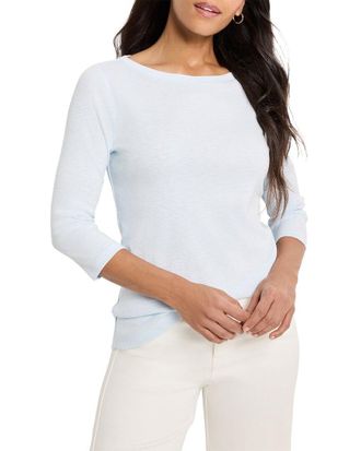 Nic+Zoe Nic+Zoe 3/4 Sleeve Boat T-Shirt