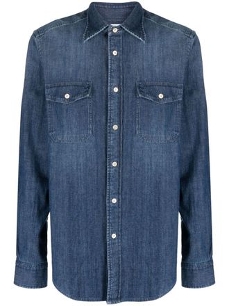 Boglioli Mens Shirts blue