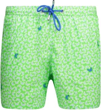 MC2 Saint Barth Zwemshorts - Heren - Strandmode - Groen - XL - Katoen - Badmode