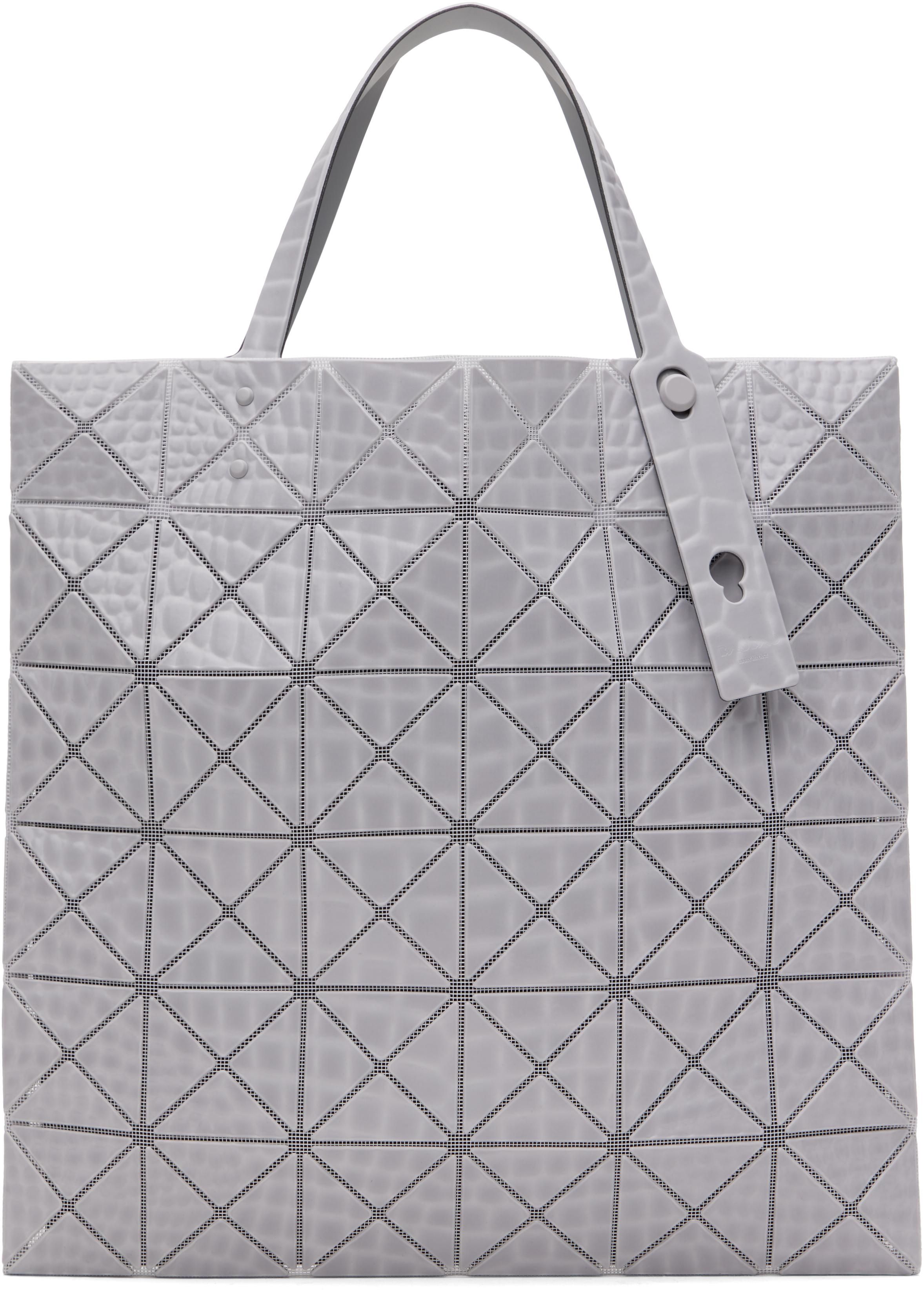 ハンドバッグ BAO BAO ISSEY MIYAKE 'Prism Matte' handbag Gray PRISM MATTE-2 Shoulder Bag Grey – The official ISSEY MIYAKE