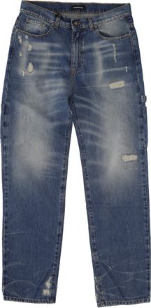 Salvatore Santoro Pure Cotton Ripped Jeans