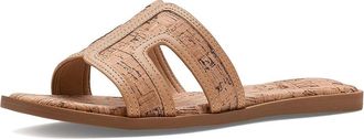 Journee Collection Primah Womens Sandals Cork : 7.5 M, Leather