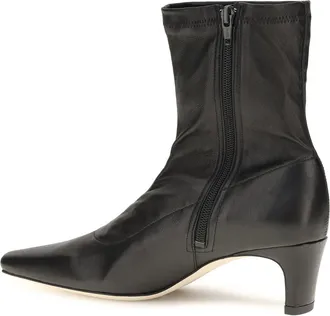 Staud Wally Sock Ankle Boot - Black