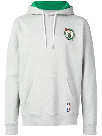 Marcelo Burlon Boston Celtics hoodie - men - Cotton/Polyester - L - Grey