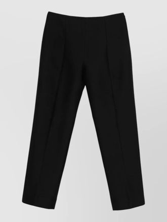 Toteme wool tailored trousers straight leg slim fit