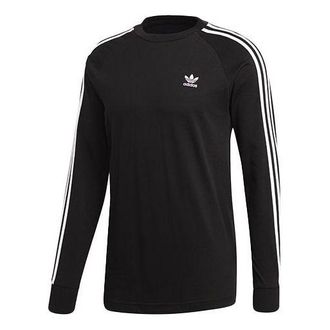 adidas originals Classic Round Neck Cozy Long Sleeves Black DV1560