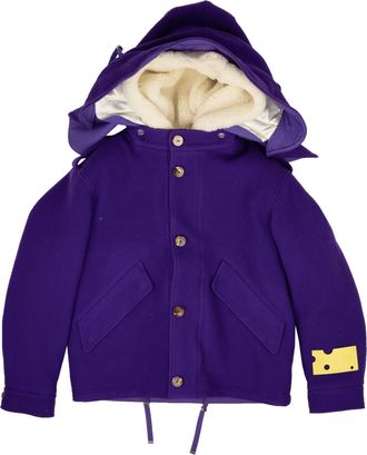 Off-white Off-White C/O Virgil Abloh Reversible Short Jacket - Purple