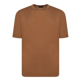 Dell'Oglio T-Shirts, male, Brown, Size: 2XL T-shirt