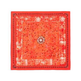 Zadig&Voltaire Blondie Sjaal met Paisleyprint - Dames - Zijden sjaals - Rood - ONE Size - Accessoires