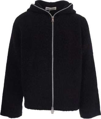 Our Legacy Truien & Vesten, Heren, Zwart, M, Wol, Full Zip Hood