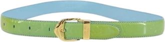 Louis Vuitton Pre-owned Vintage Belt - female - Louis Vuitton Vintage - Vintage Belts - Green - ONE SIZE - Pre-owned
