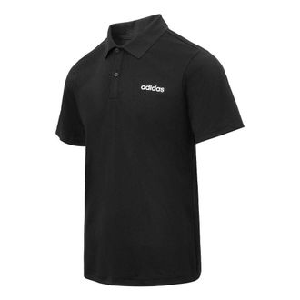 adidas D2m Elv Polo Shirt Asia Sizing Black JD1434