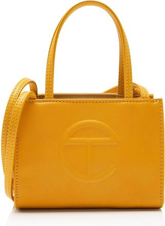 Telfar Faux Leather Small Shopping Tote