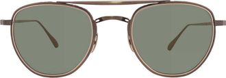 Mr. Leight ROKU II S Flash Pilot Unisex Sunglasses ML4015 ATG/G15F 48