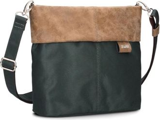 zwei Olli OT8 - Dames - Schoudertassen - Groen - ONE Size - Leer - Tassen