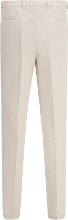 Brunello Cucinelli Mens Beige Cotton Casual Pants