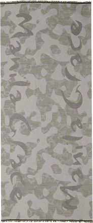 Manila Grace Accessoires, Dames, Grijs, ONE Size, Camouflage Print Sjaal