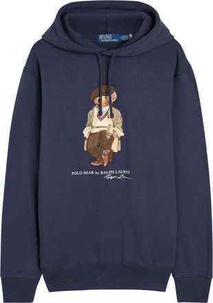 Polo Ralph Lauren Hooded Cotton-blend Sweatshirt - Blue - Xxl