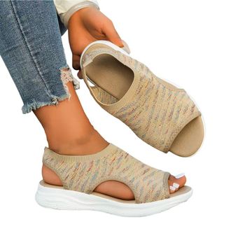 Generic Sandals for Women Womens Shoes Summer Fashionable Womens Color Block Fishmouth Sandals Perfect For Summer Events And Outings