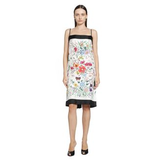 Gucci Printed Silk Twill Dress