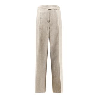 Max Mara Mujer, Pantalones, Beige, Talla: S