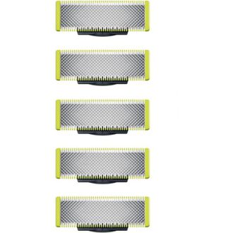 Elle Cuchillas De Repuesto Ahlsen Compatibles Con Oneblade Para Afeitadora/recortadora El&eacute;ctrica Oneblade, De Acero Inoxidable De Alta Resistencia, Para Re