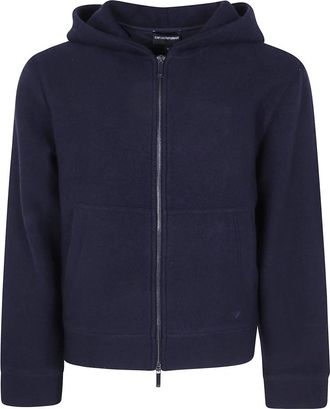 Emporio Armani Hombre, Sudaderas, Azul, Talla: XL