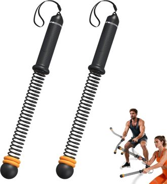 OEM 2 Cuerdas De Entrenamiento, Battle Rope, Air Ropes, Cuerdas Inal&aacute;mbricas, Equipo De Fitness De Resistencia Ajustable, Para Entrenamiento En Casa, Gimn