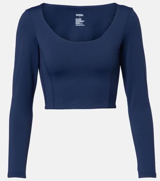Norba Jersey crop top