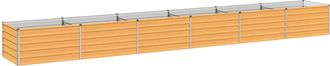vidaXL Cama De Jard&iacute;n Elevada Natural 600 X 80 X 55 Cm Vidaxl