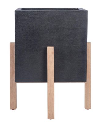 Safavieh Anston 29In Black Planter